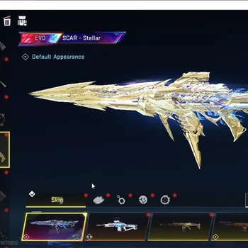 Blood Strike Accounts Collab Skin Asia|EVO SCAR-Stellar|Eternal Zero Dark+Melee Katana Dark Matter,Eter MP5 LV4,Ultra