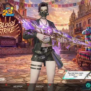 Blood Strike Accounts Starter Asia|Eternal RPK Flourish+ 1 Ultra Bizon- Copperhead| Legendary Nova Rebel Vogue+5 Striker
