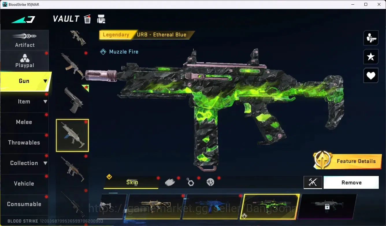 Blood Strike Accounts ASIA |1 Eternal: Desert Eagle-Scorpius |3 Collab G image 10