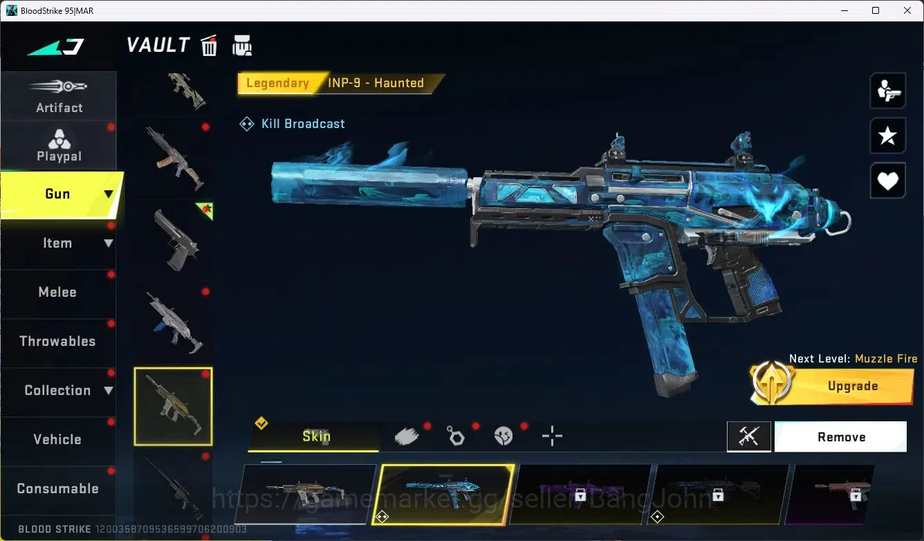 Blood Strike Accounts ASIA |1 Eternal: Desert Eagle-Scorpius |3 Collab G image 11