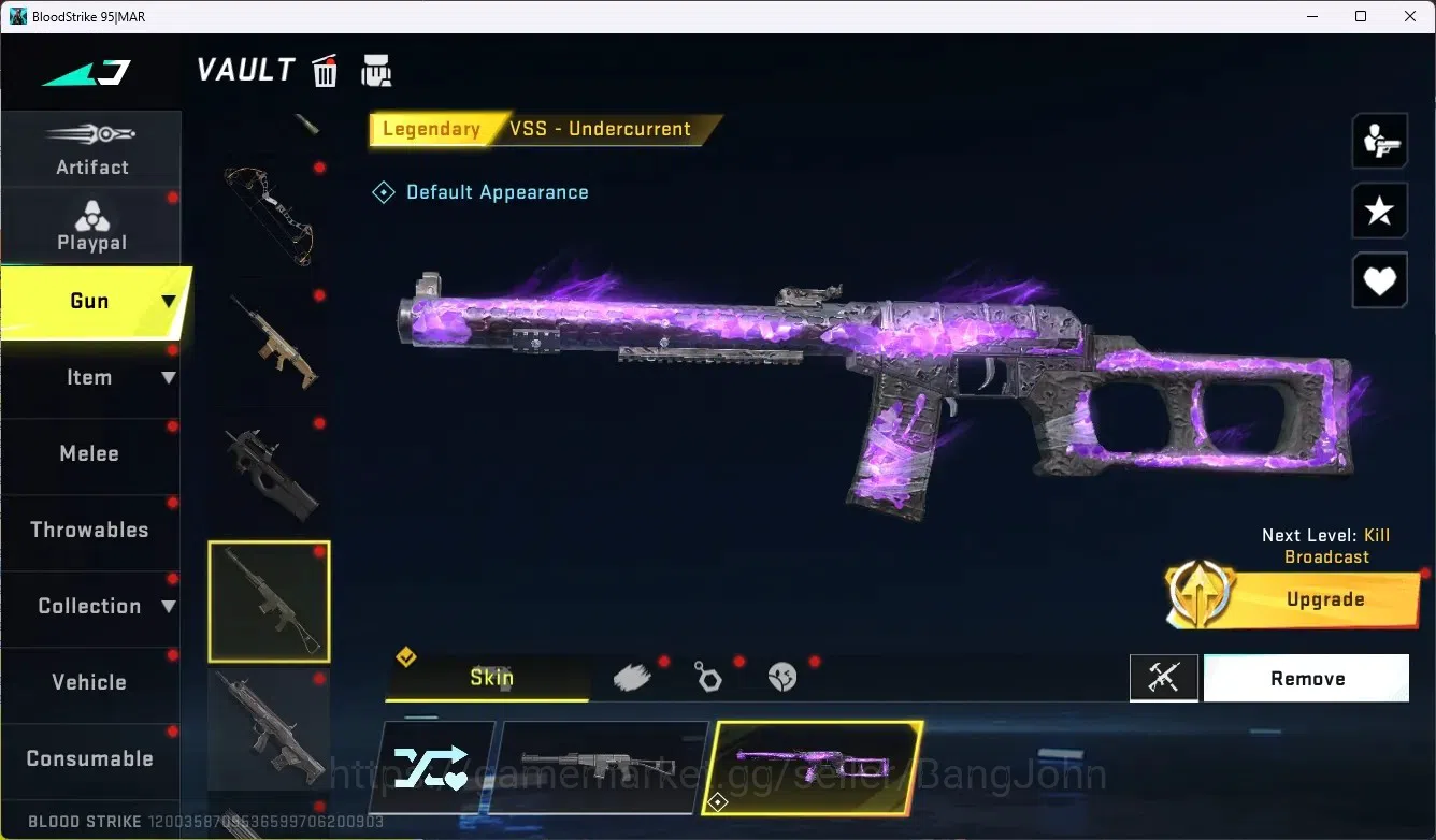 Blood Strike Accounts ASIA |1 Eternal: Desert Eagle-Scorpius |3 Collab G image 12