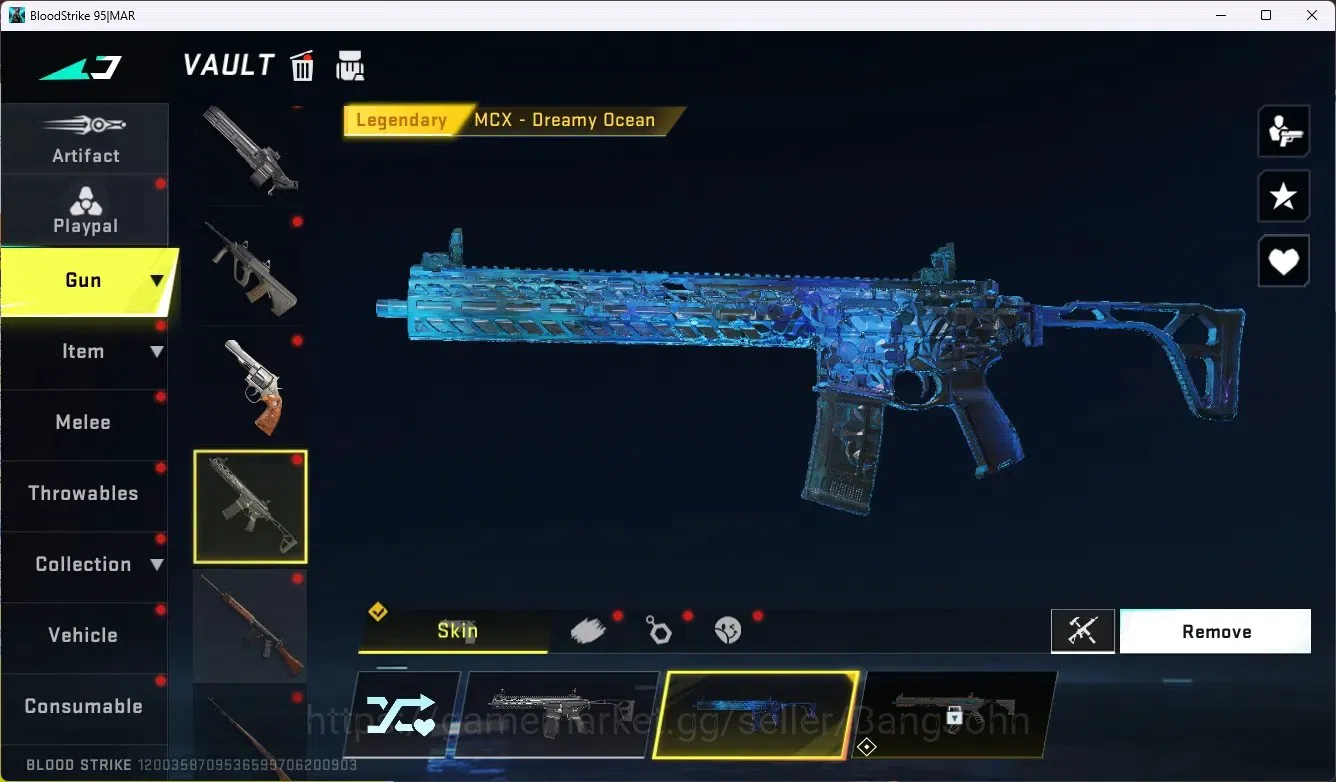 Blood Strike Accounts ASIA |1 Eternal: Desert Eagle-Scorpius |3 Collab G image 13