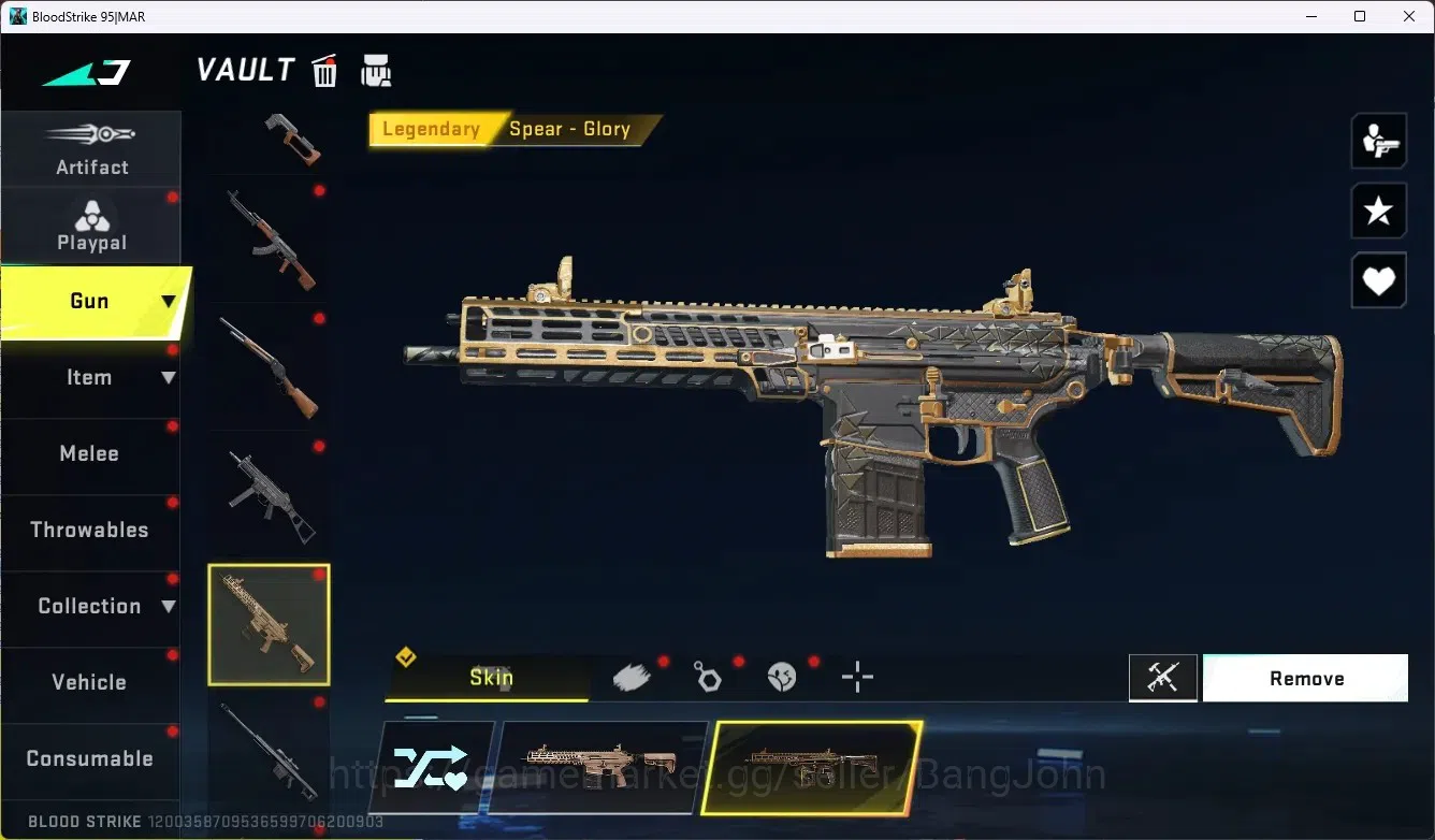 Blood Strike Accounts ASIA |1 Eternal: Desert Eagle-Scorpius |3 Collab G image 16