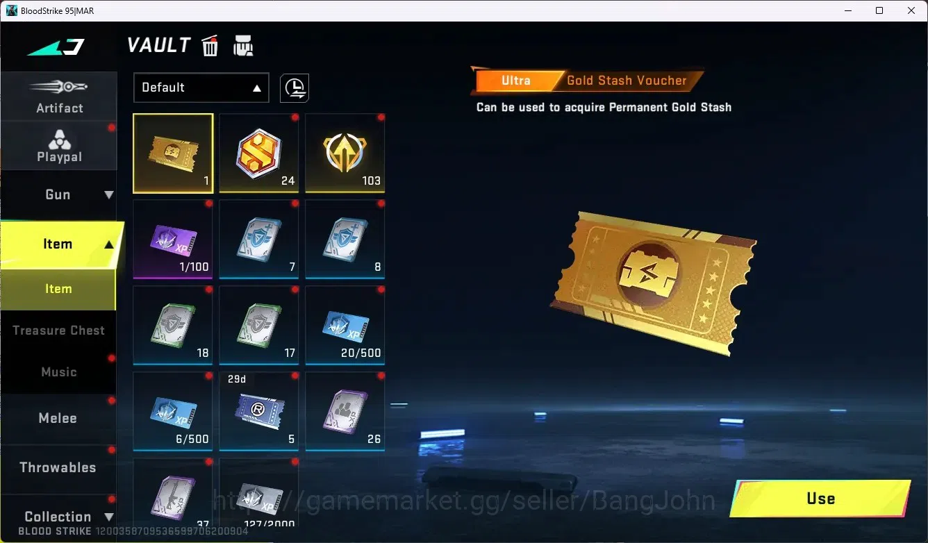 Blood Strike Accounts ASIA |1 Eternal: Desert Eagle-Scorpius |3 Collab G image 17