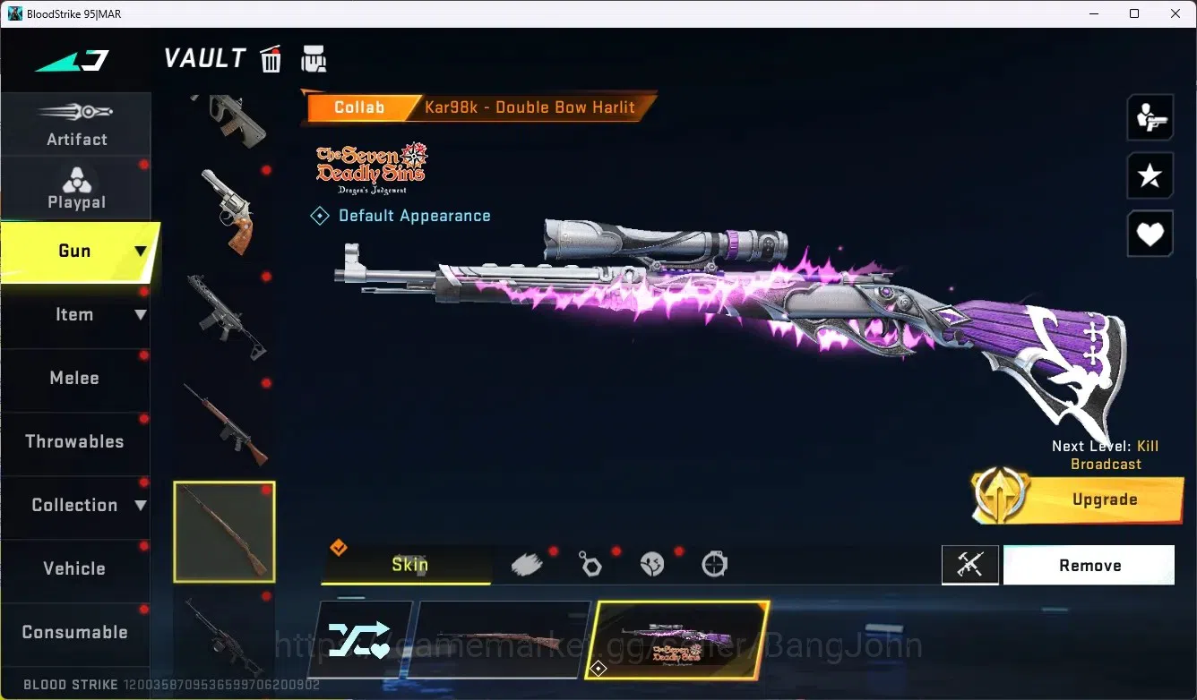 Blood Strike Accounts ASIA |1 Eternal: Desert Eagle-Scorpius |3 Collab G image 4