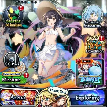 Grand Summoners Accounts End-Game Global|Rank 44|7 Asc+ 1 TW and 1604 cc|Inumuta+TW,2x S Miyu,Chloe,Madoka,C