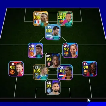 eFootball Accounts Legends & Iconic Players Android|Big Time Kylian Mbappe France'26|Epic Gary Cahill,Sergio