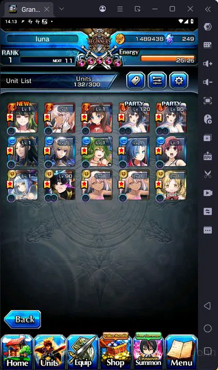 Grand Summoners Accounts [GLOBAL] Rank 1 | 15 Ascend | Summer Miyu | Chloe  image 3