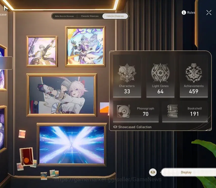 Honkai Star Rail Accounts Asia|TL 59|9 Limited|SW 999 E2+Sign,Yao Guang,Anax image 3