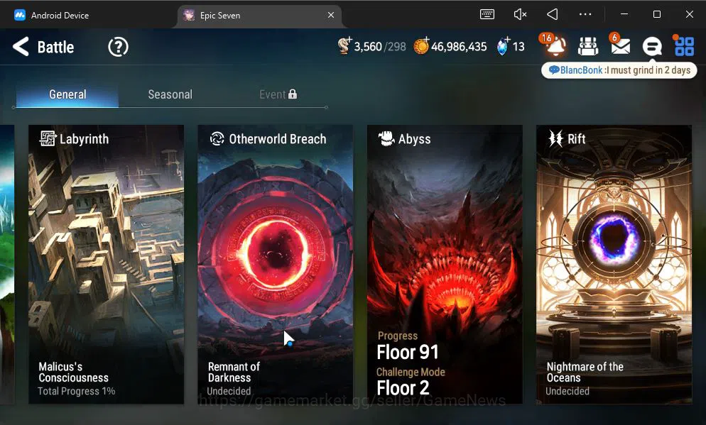Epic Seven Accounts GLOBAL Unverif|9 ML(Salome,NM Luna,LH Cermia,Etc)+ image 18