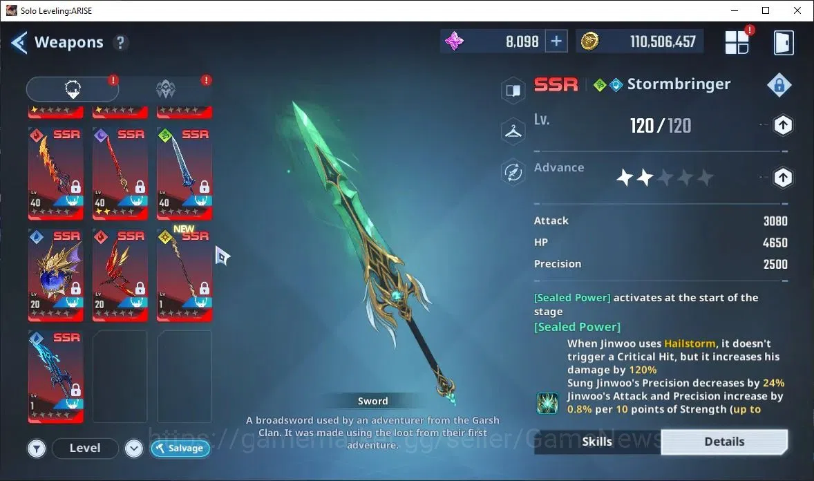 Solo Leveling: ARISE Accounts Lv85 2,6M Pwr|AntoineA5+SignA3,LennartA5+SignA5,Re image 10