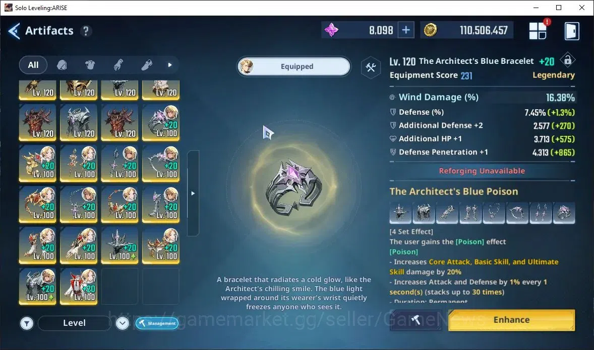 Solo Leveling: ARISE Accounts Lv85 2,6M Pwr|AntoineA5+SignA3,LennartA5+SignA5,Re image 16