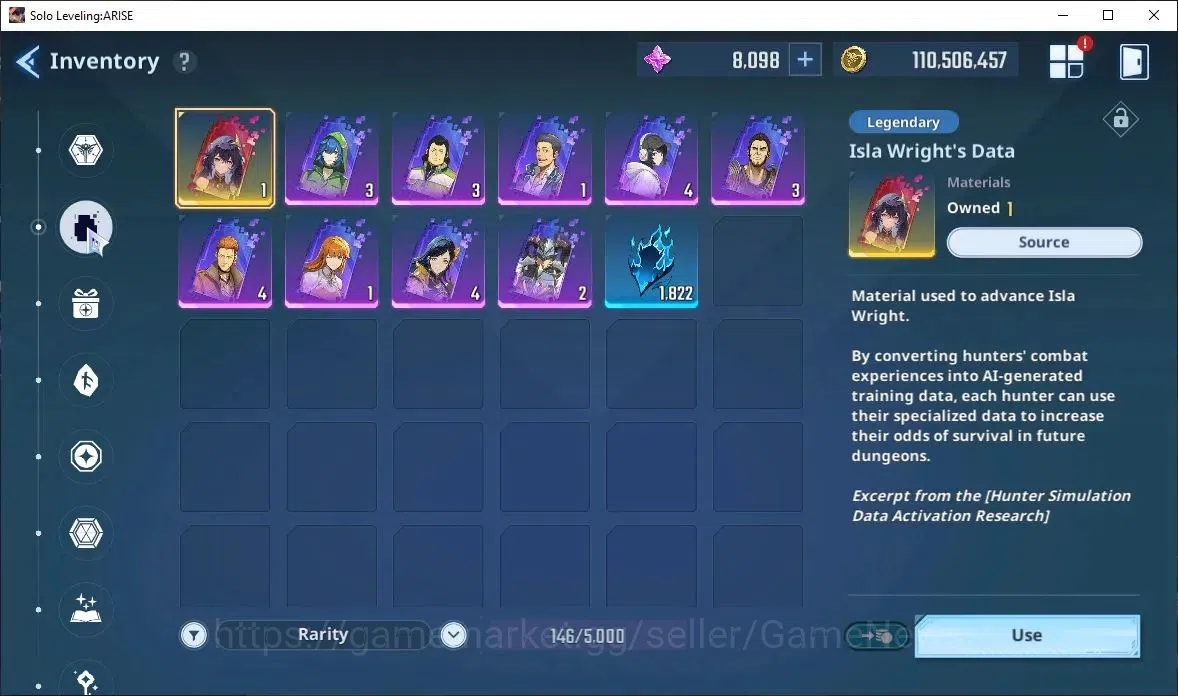 Solo Leveling: ARISE Accounts Lv85 2,6M Pwr|AntoineA5+SignA3,LennartA5+SignA5,Re image 19