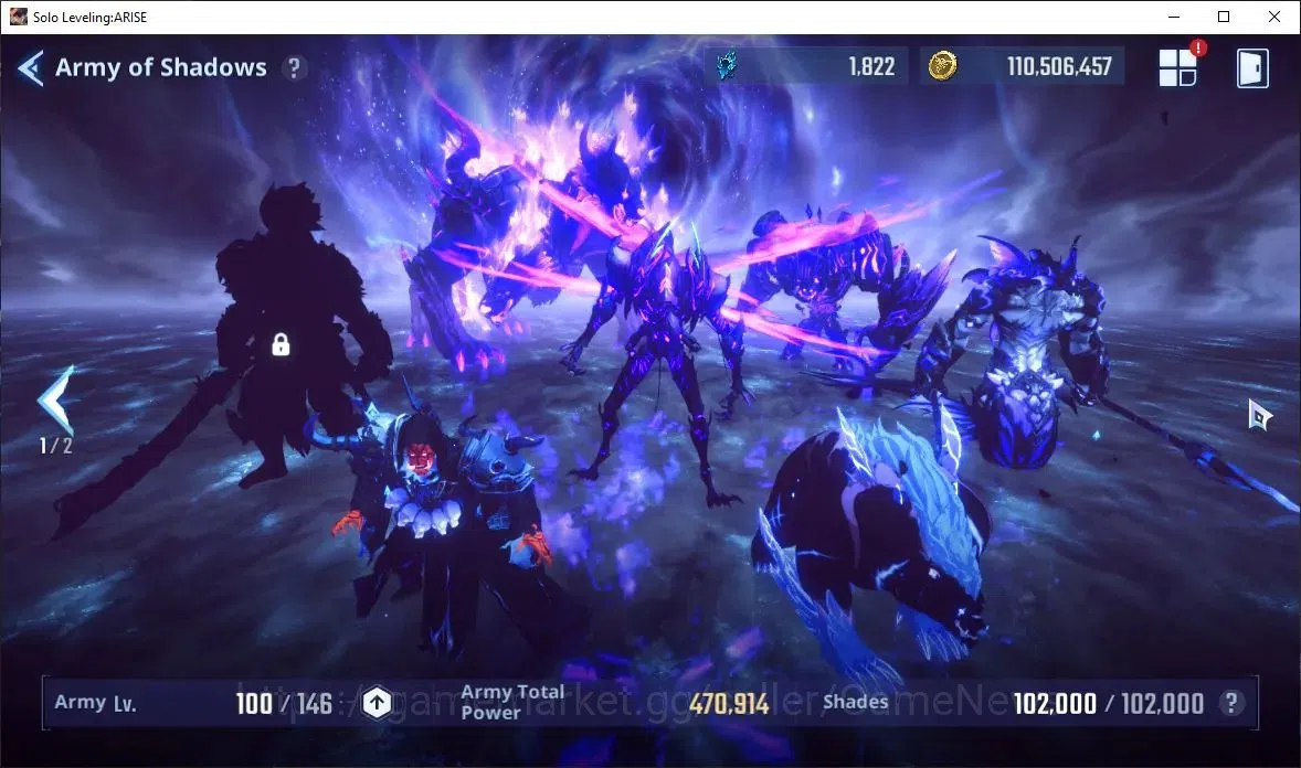 Solo Leveling: ARISE Accounts Lv85 2,6M Pwr|AntoineA5+SignA3,LennartA5+SignA5,Re image 8