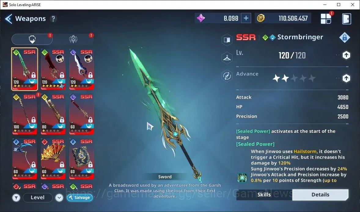 Solo Leveling: ARISE Accounts Lv85 2,6M Pwr|AntoineA5+SignA3,LennartA5+SignA5,Re image 9