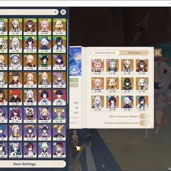 Genshin Impact Accounts Others Asia|AR 60|Skirk,Arlec,Varessa C1,Neuv PremTeam|20 Limited 10(*5Weap)|Lyney+Sign,,Yoimima
