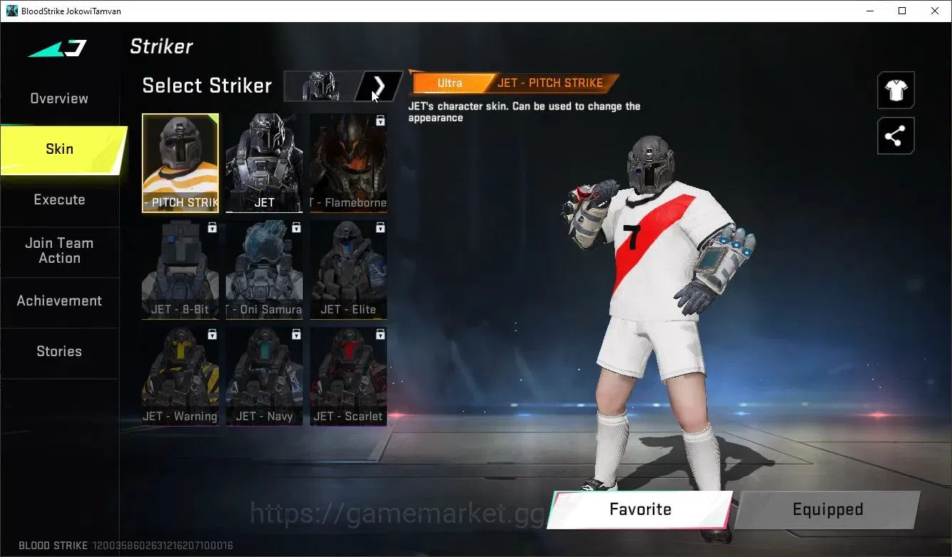 Blood Strike Accounts Collab Skin ASIA|1 OPM Mumen Rider Striker|1 Ultra Melee|1 Ultra Gun|2 Ultra Strikers|1 Limited Gun|6 4
