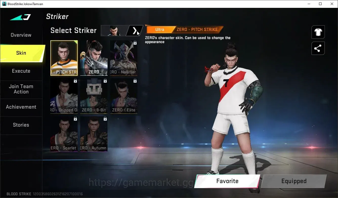Blood Strike Accounts Collab Skin ASIA|1 OPM Mumen Rider Striker|1 Ultra Melee|1 Ultra Gun|2 Ultra Strikers|1 Limited Gun|6 5