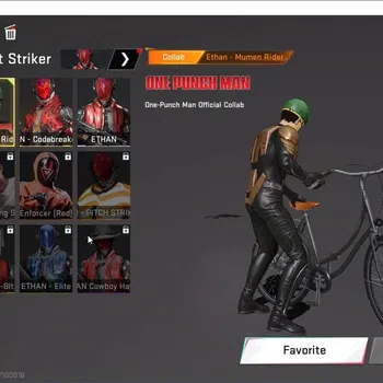 Blood Strike Accounts Collab Skin ASIA|1 OPM Mumen Rider Striker|1 Ultra Melee|1 Ultra Gun|2 Ultra Strikers|1 Limited Gun|6