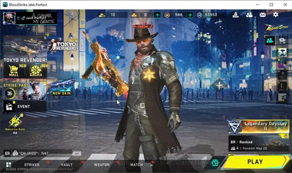Blood Strike Accounts ASIA|22 ULTRA[HANK,NOVA,ZERO,AUG,M700,URB,Vector,S image 1