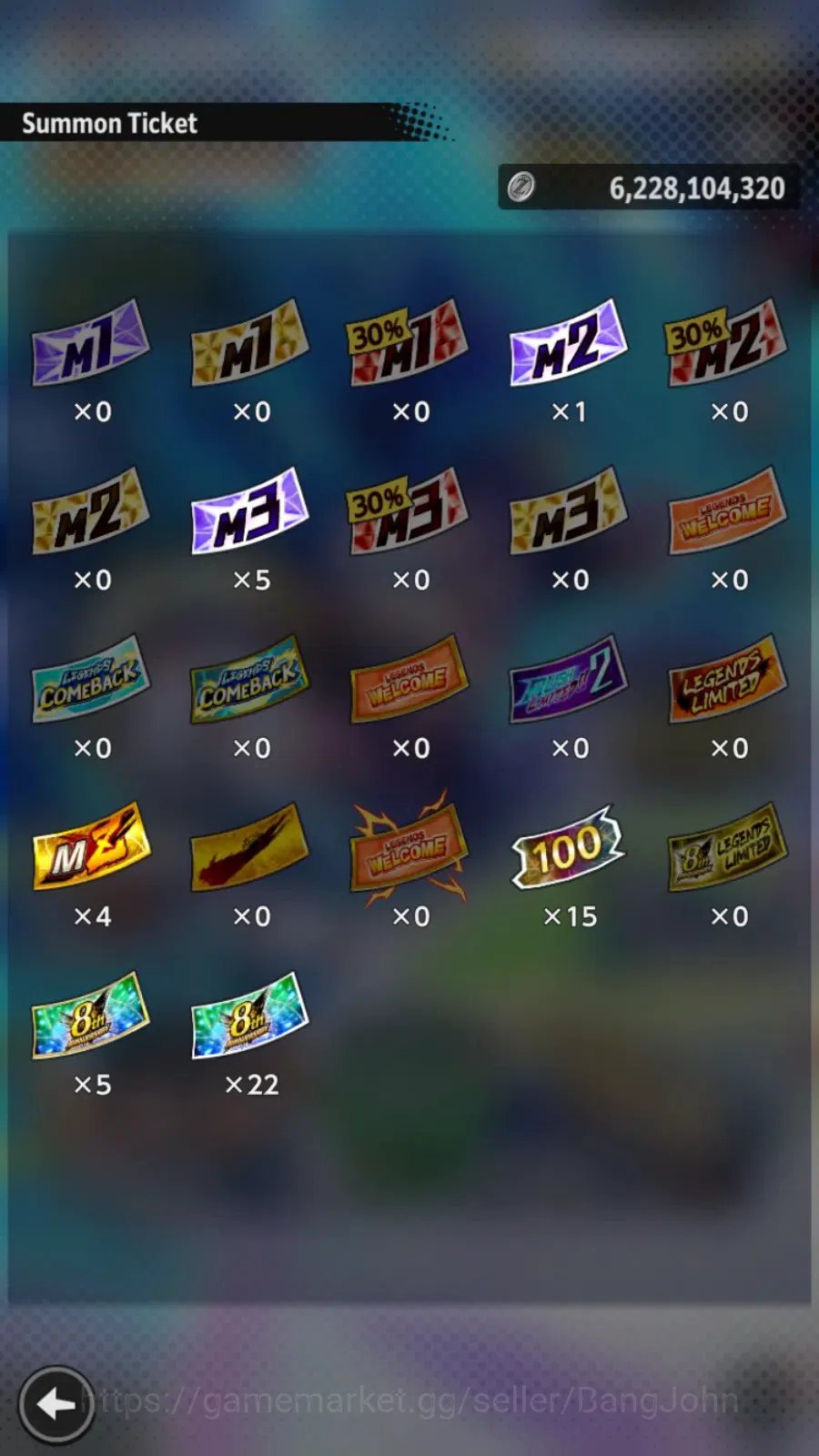 Dragon Ball Legends Accounts High-End Android | Lvl 183|299M Total Power|949 CC|3 LR|4 UL|LR  SSGShallet,Broly: Fury,Super 4