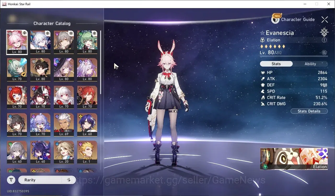 Honkai Star Rail Accounts Others Asia|TL 67|2 PremTeam|15 Limited| (Castorice,Anaxa)+Sign The 1