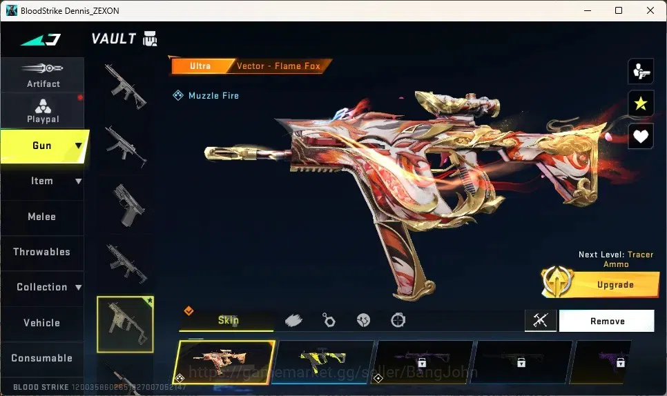 Blood Strike Accounts ASIA | 1 Eternal : AK47-Overload|1 Eva Gun|3 ULTRA image 3