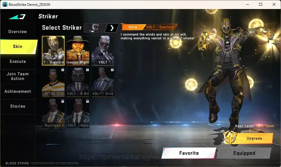 Blood Strike Accounts ASIA | 1 Eternal : AK47-Overload|1 Eva Gun|3 ULTRA image 9