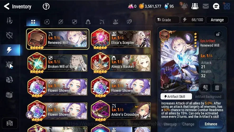 Epic Seven Accounts GLOBAL Unverif|New Era|2 ML(Rhiana&Luciel,Requiem image 17
