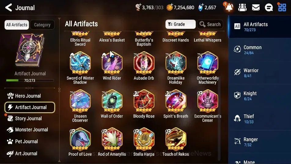 Epic Seven Accounts GLOBAL Unverif|10 ML(Monarch I,seriaArbiter Vildre image 10