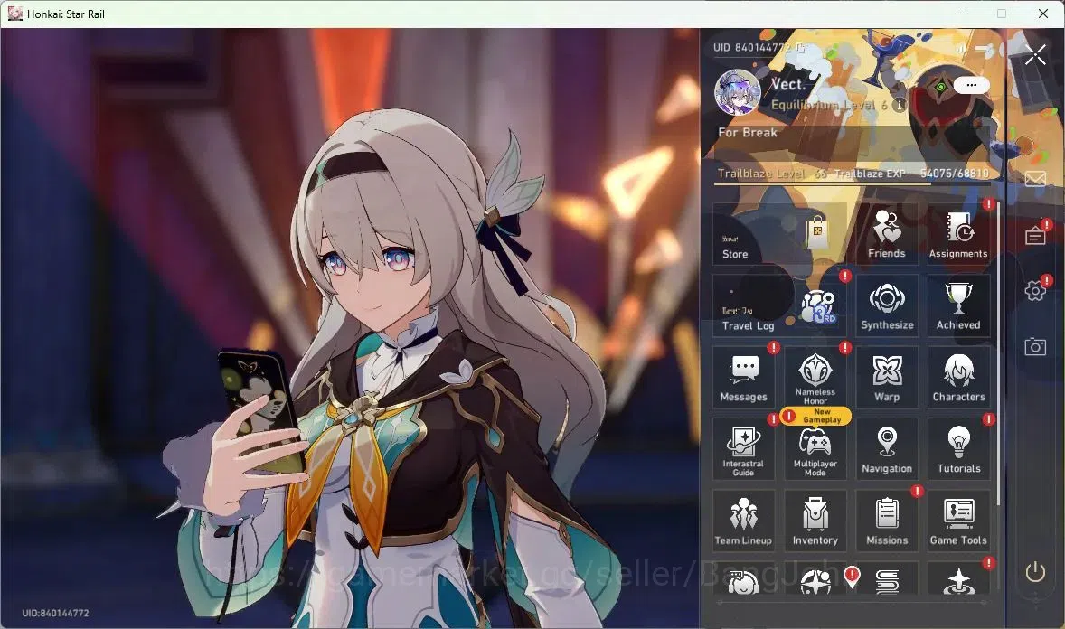 Honkai Star Rail Accounts Mid Game ASIA | TL 66 | 11 LIMIT | FIREFLY | THE DAHLIA | RUAN MEI | SPARKLE | DAN HENG |SPEC PASS 1