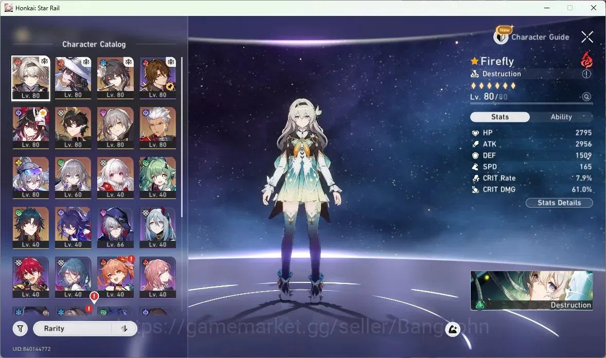 Honkai Star Rail Accounts Mid Game ASIA | TL 66 | 11 LIMIT | FIREFLY | THE DAHLIA | RUAN MEI | SPARKLE | DAN HENG |SPEC PASS 3