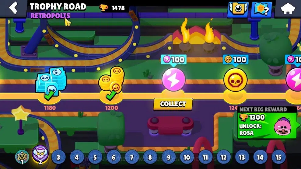 Brawl Stars Accounts 1780 Trophy|24 Brawlers 4 Max Lvl [Damian,Kenji,Et image 15