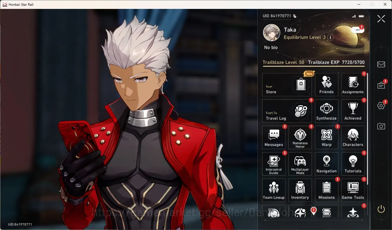 Honkai Star Rail Accounts Others ASIA|TL 50|6 1