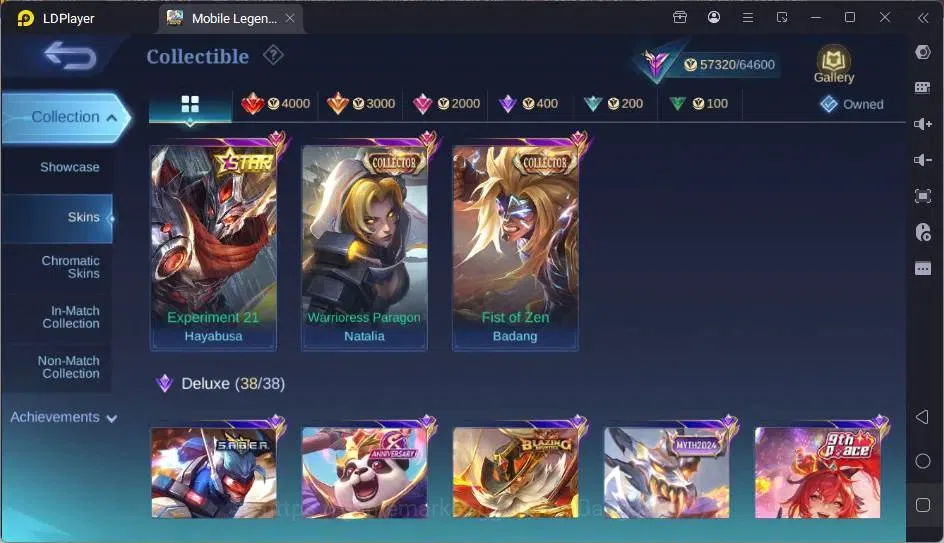 Mobile Legends: Bang Bang Accounts Global|Skin 229|Renowned|Collector Natalia+Badang| image 13
