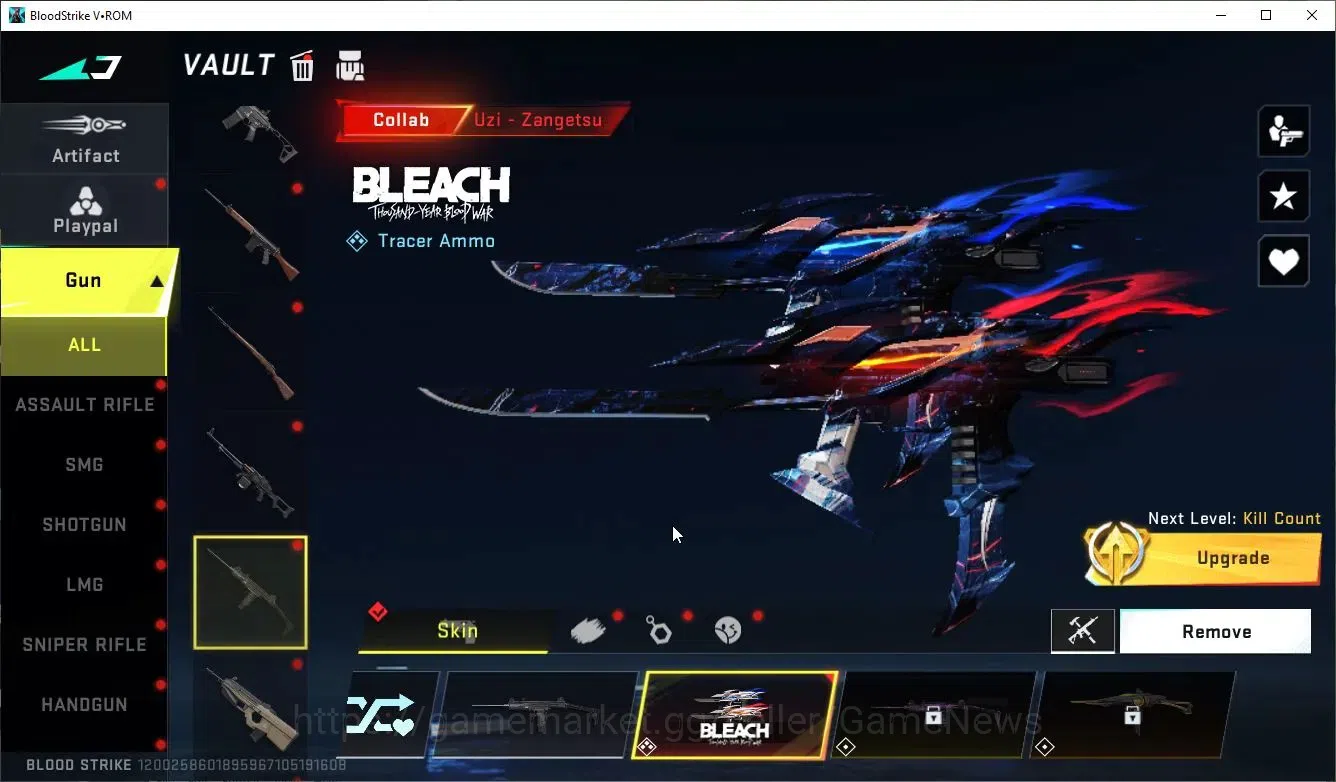 Blood Strike Accounts ASIA|Collab BLEACH[UZI-Zangetsu,MELE Zenpakuto,Tos image 10