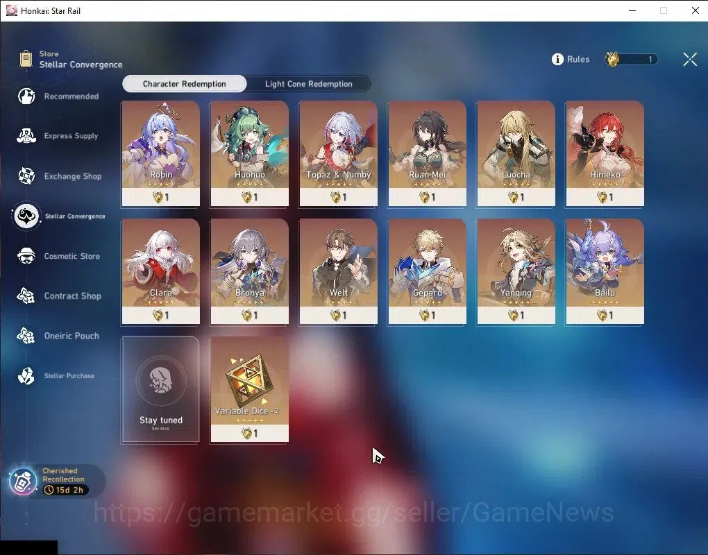 Honkai Star Rail Accounts Asia|TL 30|5 Limited|Evanescia,Sparkle,Ruan Mei,Se image 13