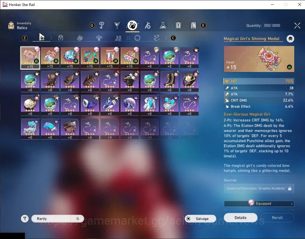 Honkai Star Rail Accounts Asia|TL 30|5 Limited|Evanescia,Sparkle,Ruan Mei,Se image 7