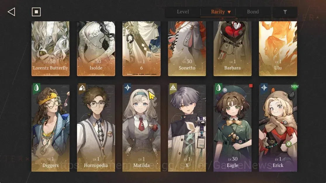 Reverse: 1999 Accounts GLOBAL|Lv2|3(*6Crew)|Lorentz Butterfky,Isolde,6P1| image 3