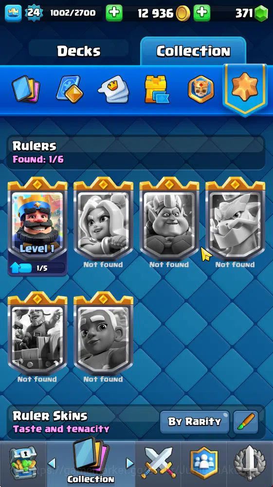 Clash Royale Accounts Midgame Lvl 24|Trophy 4014|KTL 9|Limited Skin|Card 76| 1 EVO 5 Legendary 21 Epic 23 Rare 25 15