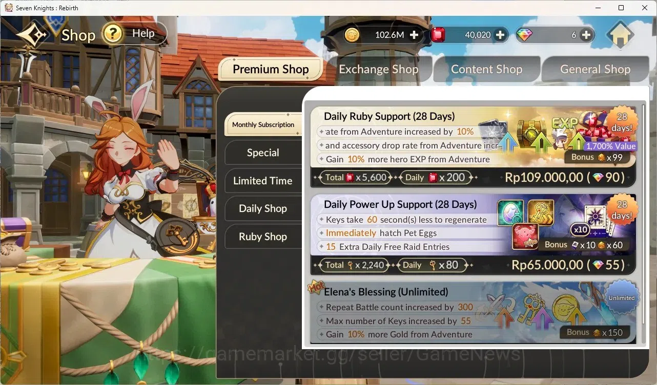Seven Knights Re:Birth Accounts GlobalSEA|Full Ex-7k[GelidusTC4,MeliaTC3,FaiTC1,Ju image 5