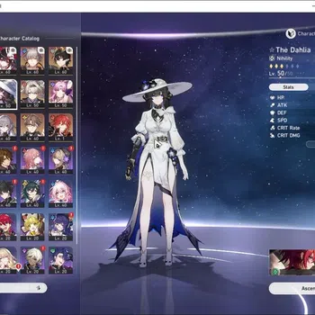 Honkai Star Rail Accounts Others ASIA|TL 47|7 Limited|3 GC|Archer E1,Sparxie,Firefly,Sparkle,The Dahlia,DHPT,Fu Xuan|Male