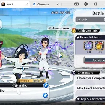 Bleach: Brave Souls Accounts Mid-Tier Global | 10K Orb+100K BP|Story Part2 Ch30|19(*5Char),Ichigo Lv5,Shunsui,Byakuya,ETC