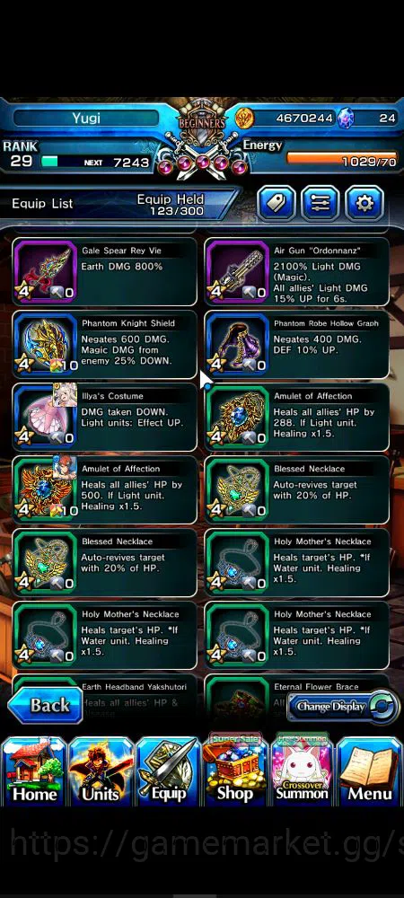 Grand Summoners Accounts Global|Rank 29|Starter|9 Ascend|EmiyaTW,Summer (Mi image 12