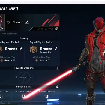 Blood Strike Rare Skin ASIA | Ultra Melee Lightblade - Dark Force | 2 Leg image 1