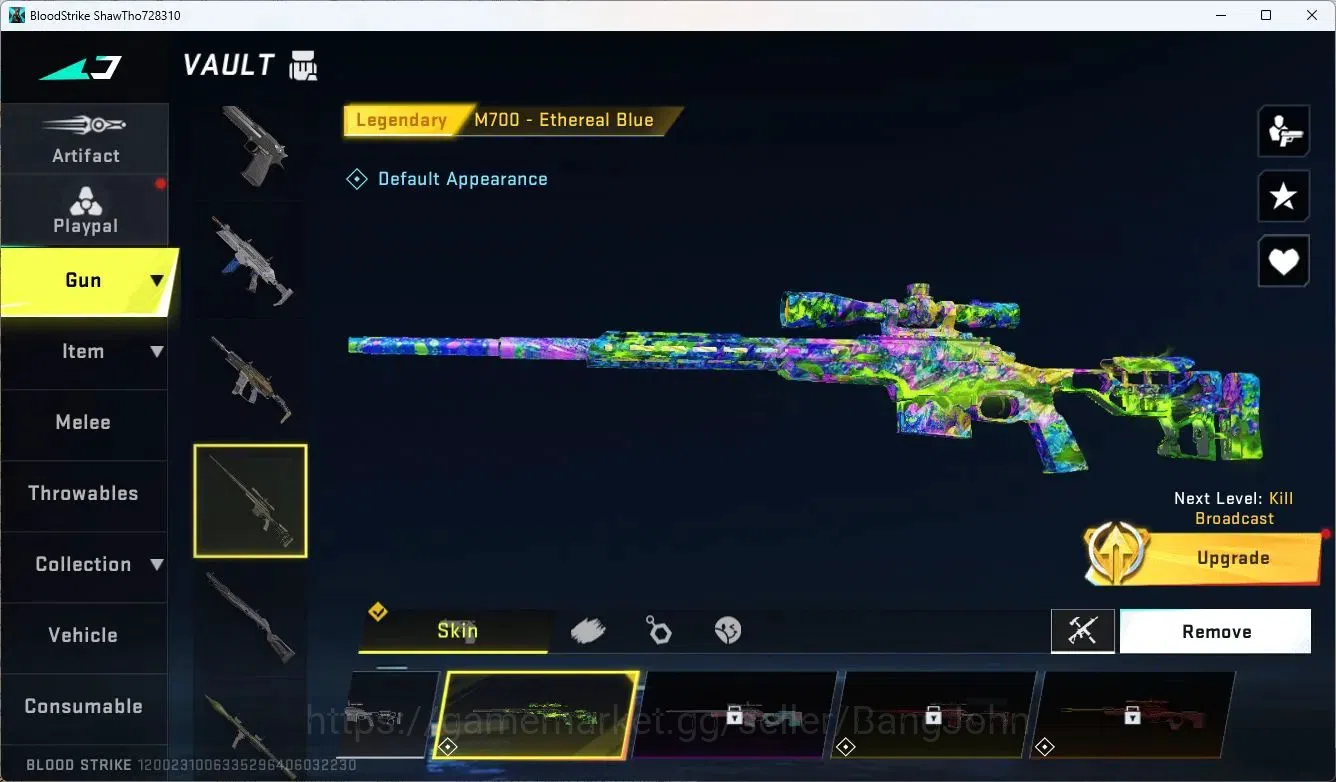 Blood Strike Accounts ASIA | 1 ETERNAL: Desert Eagle-Scorpius|TR FN2000| image 10