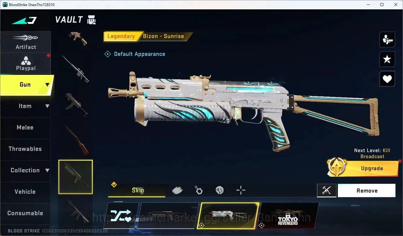 Blood Strike Accounts ASIA | 1 ETERNAL: Desert Eagle-Scorpius|TR FN2000| image 12