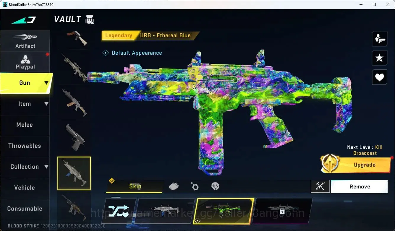 Blood Strike Accounts ASIA | 1 ETERNAL: Desert Eagle-Scorpius|TR FN2000| image 9