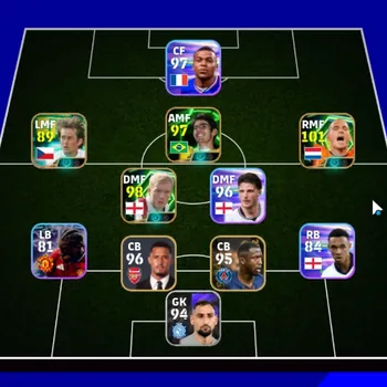 eFootball Accounts Others Android|Power 2887|Epic Wesley Sneijder,Tomas Rosicky,Kaka,Paul Scholes|Show Time Lamine