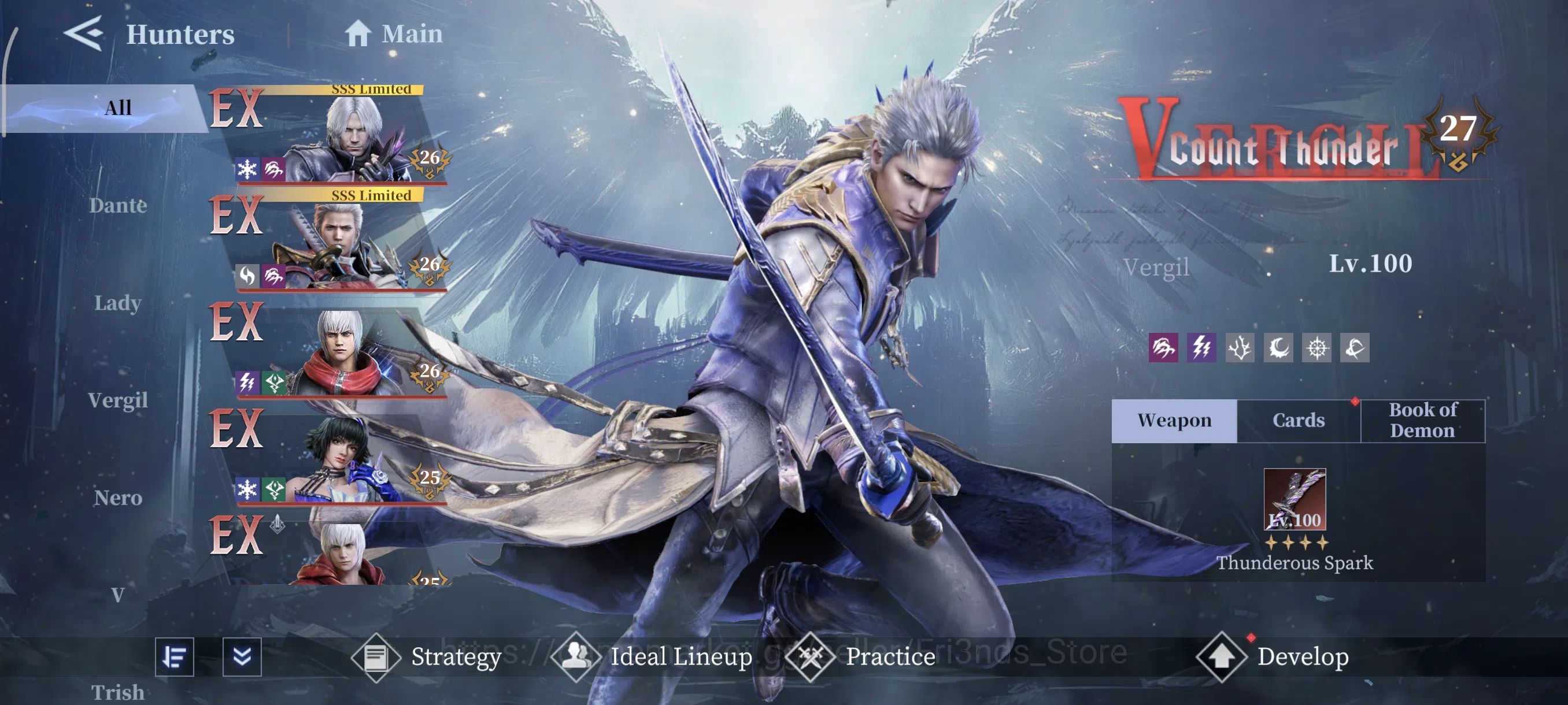 Devil May Cry: Peak of Combat Accounts DMC49 | ALL DEVICE | GLOBAL ASIA | BEAST ENDGAME 1 image 2